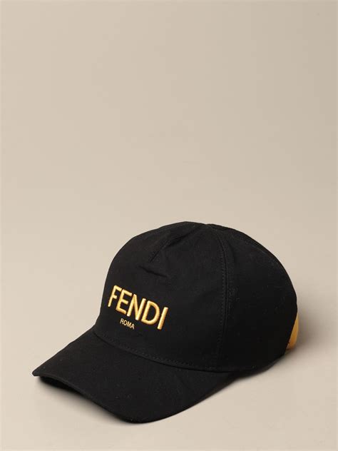 black fendi hat|fendi hats for men.